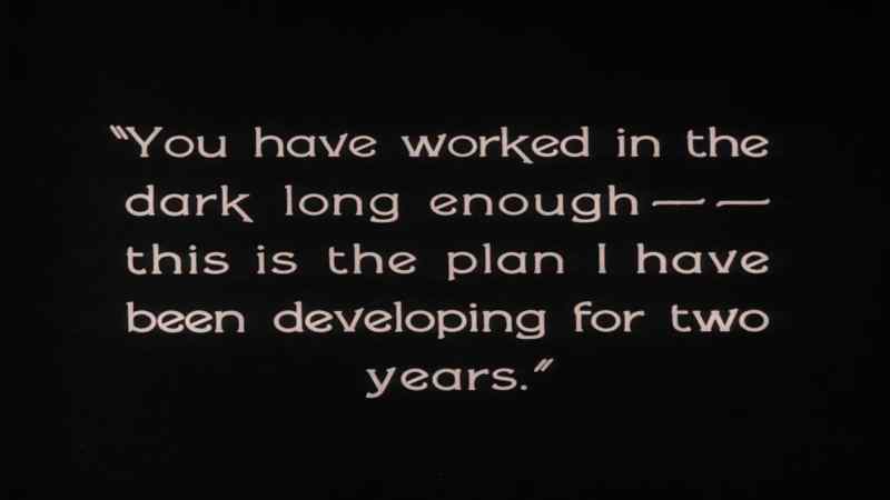 You have worked in the dark long enough