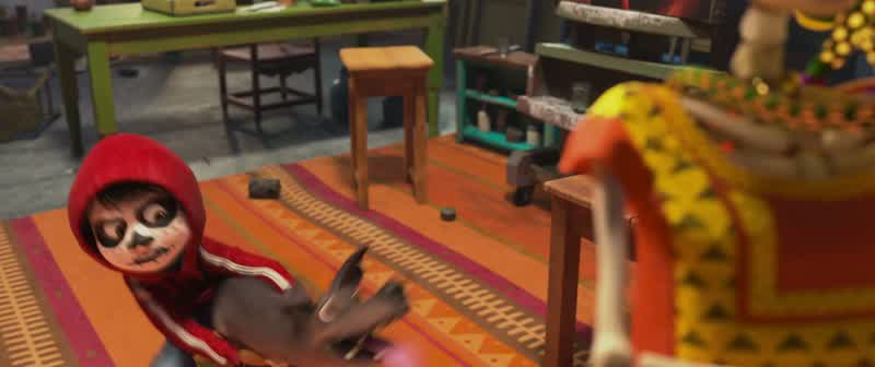 You! How did you get in here? - I just followed my... - Oh! The mighty Xolo dog! Guider of wandering