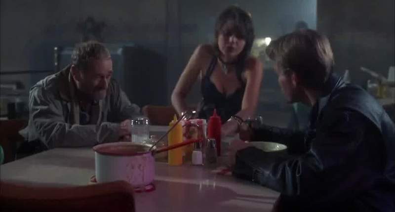 You hurry up and finish dinner