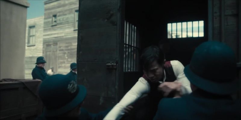 You, I said, get out!