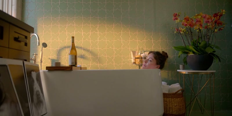 You in the tub doing your depressed thing