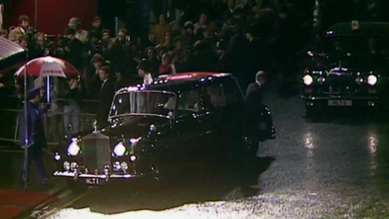 'You join us as the royal car