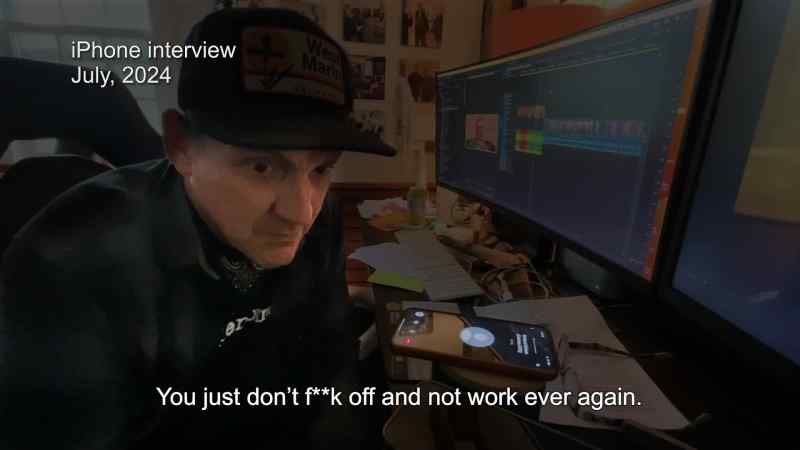 You just don't fuck off and not work ever again