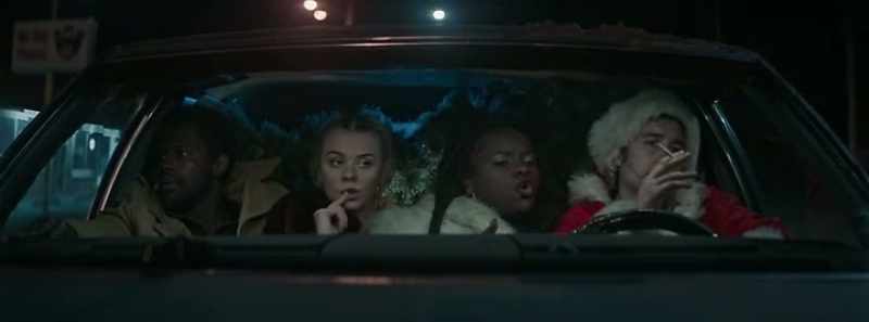 You just got into the car. - We're having a good time