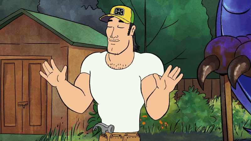 You just graduated from gassy stump to warrior dad
