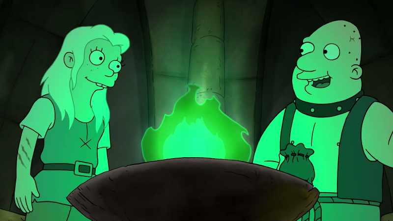 You just throw a little powder on