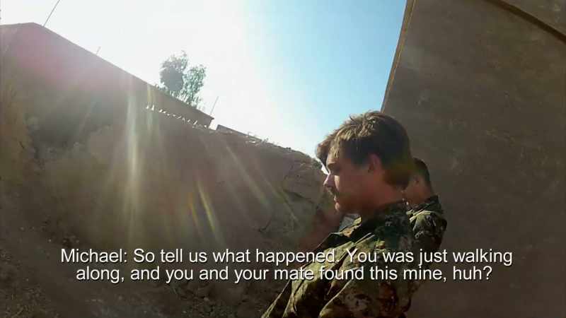 You was just walking along and you