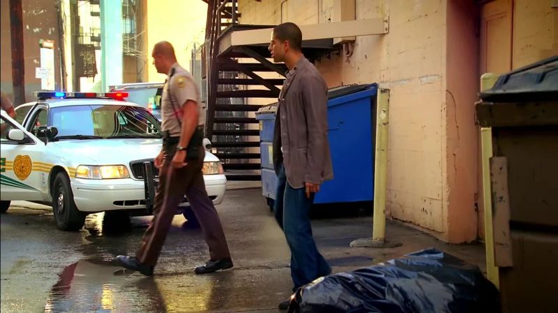 You keep beating me to crime scenes,Eric