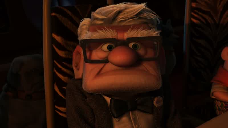 You know Carlthese people who pass through hereA surveyor making a mapa botanist cataloguing plantsan old man taking his house to Paradise FallsThat's the best one yet I can't wait to hear how it ends