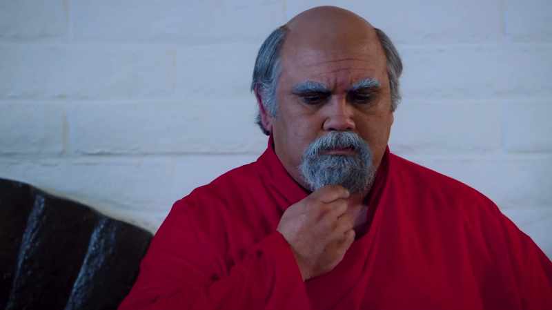 You know, Daisy, Grandpa back very sore after kata practice