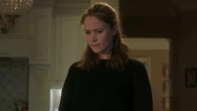 You know, she felt guilty, even though she had no reason to