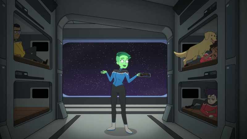 You know, from Earth. - Tendi