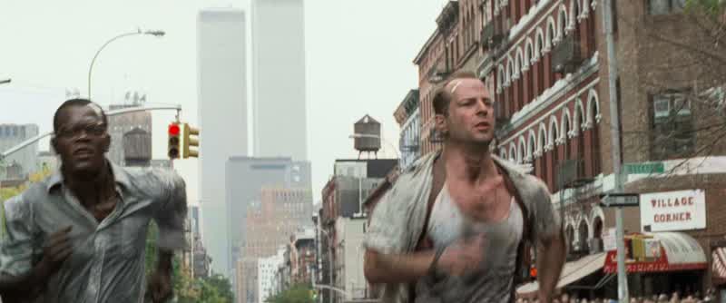You know this guy Simon we were talking toYeahI threw his little brother off the 32nd floor ofthe Nakatomi Towers out in L AI guess he's a little pissed off about itWait a minute You mean to tell