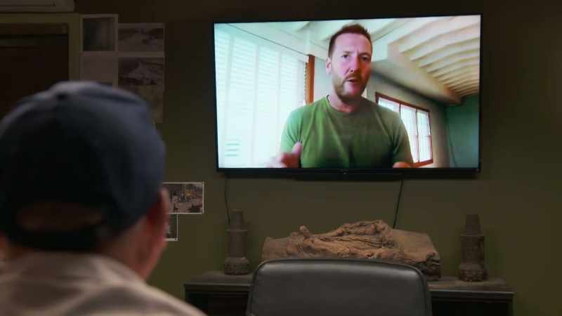 You know, he's got a monitor