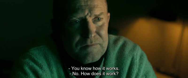 You know how it works. - No. How does it work?