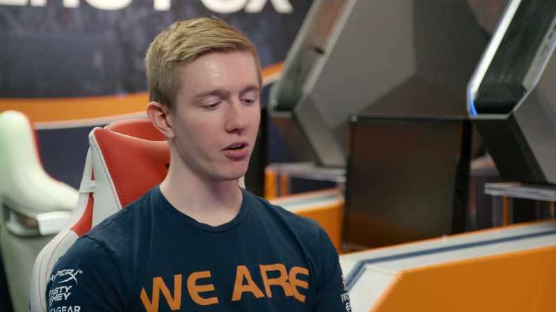 You know, when I wa-- In a game, when you get really frustrated