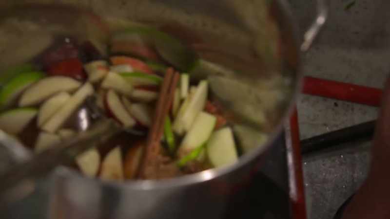You know, I went with the apple pie mix