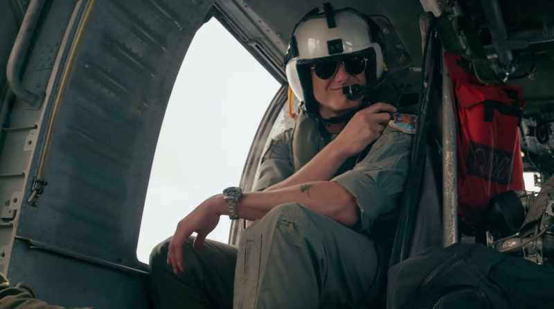 You know, it's hard to believe that someone like you is a pilot