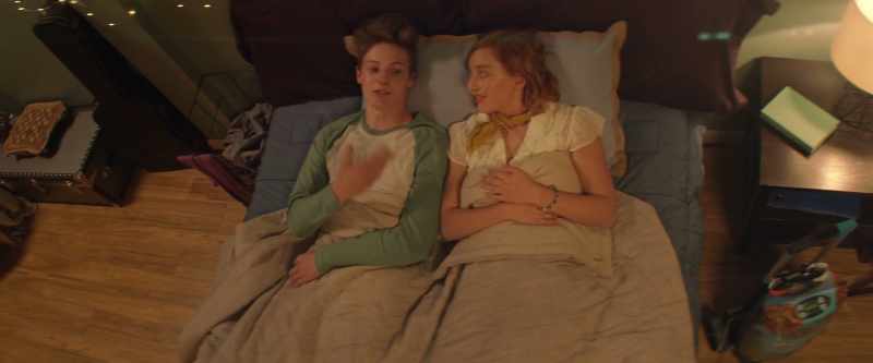 You know, I've never had a ghost sleep in my bed before