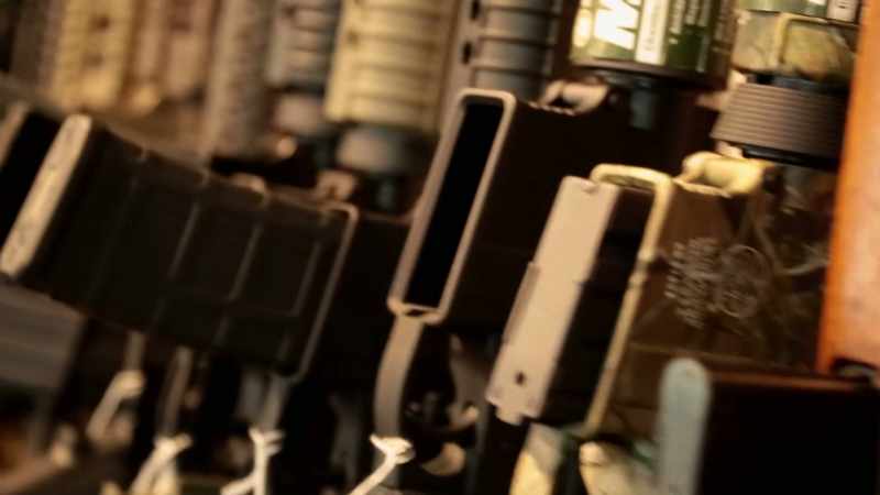 You know, like M16s and grenade launchers