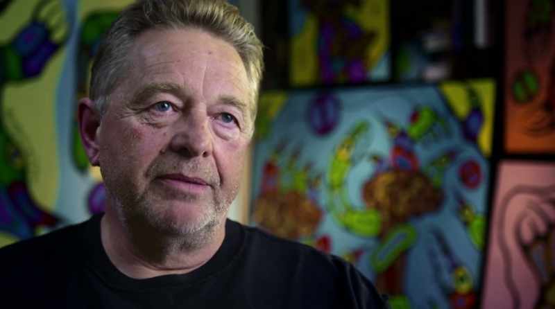 You know, where Morrisseau always talks about the white man