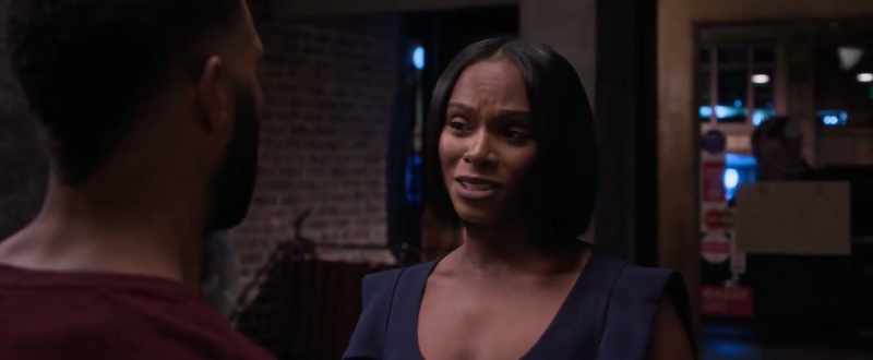 You know she has nothing back there. She just does that so we can talk