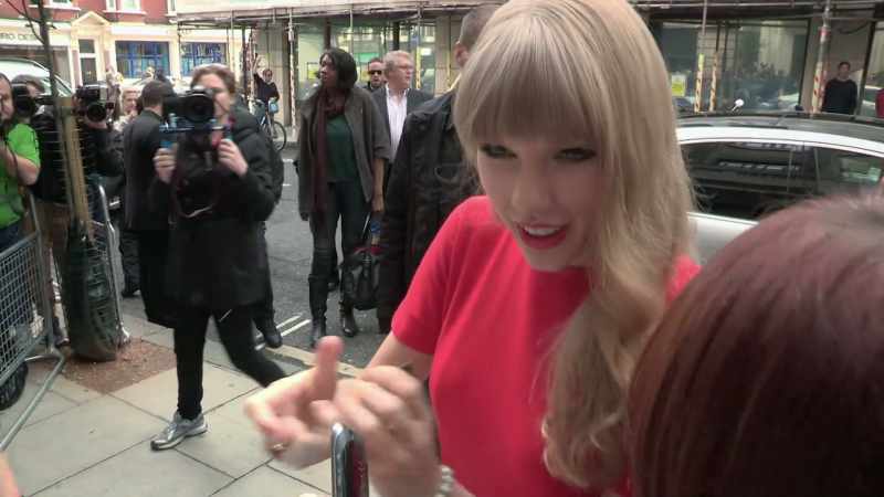 You know when she's singing about something