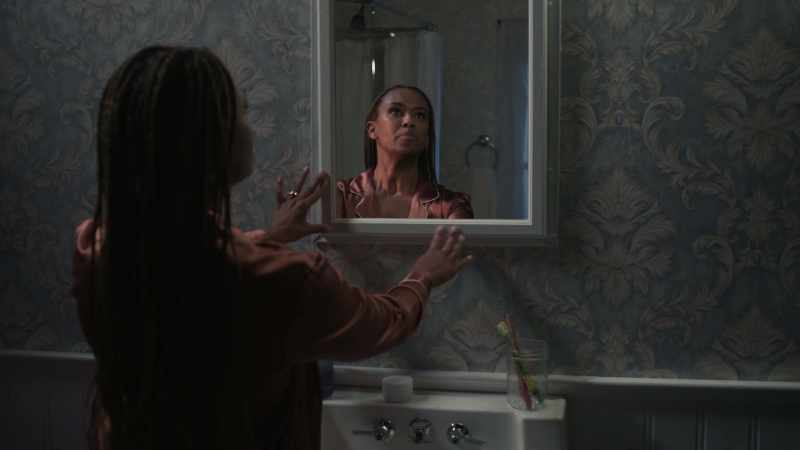 You know, we should probably replace this mirror but