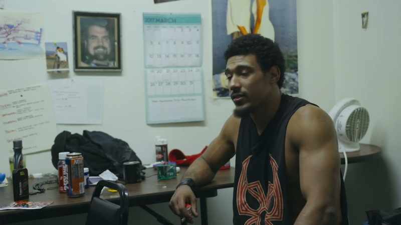 You know, and then he started wrestling and stuff
