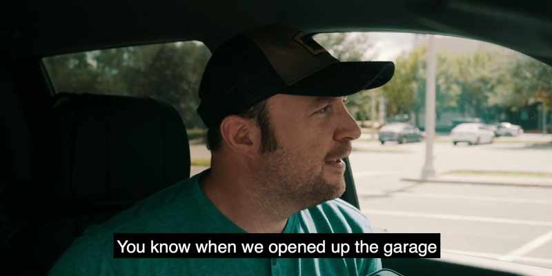 You know, when we opened up the garage