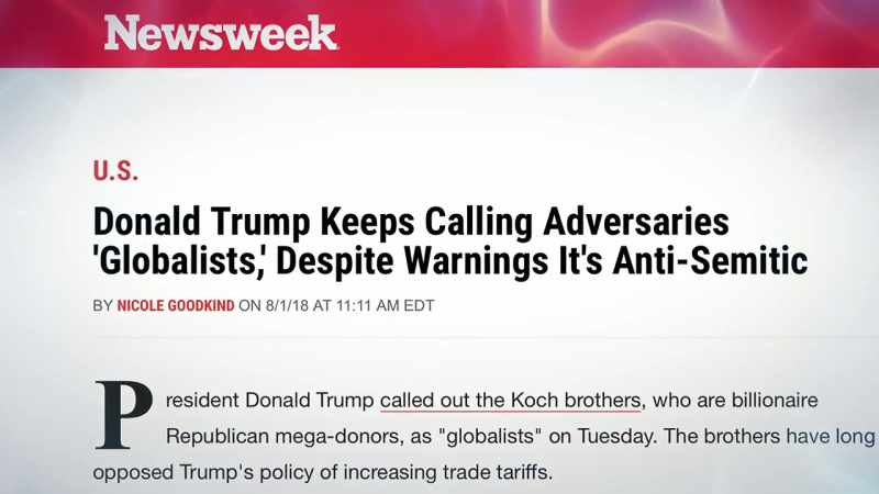 You know what a globalist is, right?