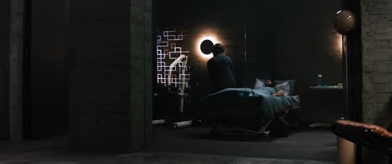 You know, you don't have to stay here day and night, Mom