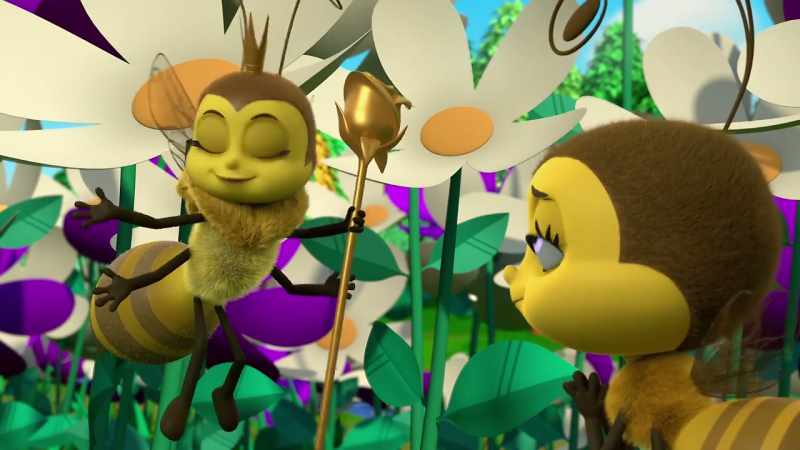 You led everyone to the flowers