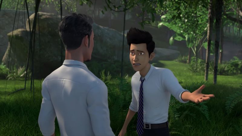 You led us right into a Dilophosaurus nest?