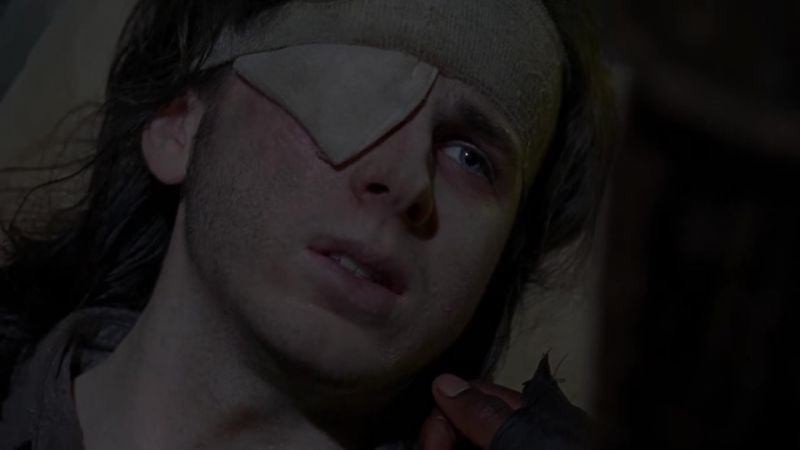 You left