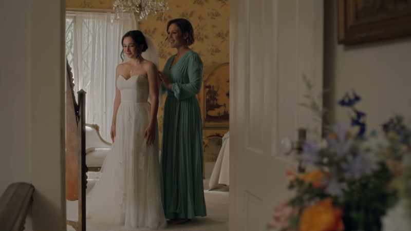 You look like the perfect bride