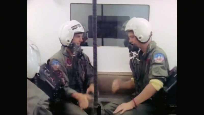 You had Maverick and Goose on one side