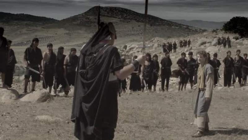 You may come against me with sword and spear