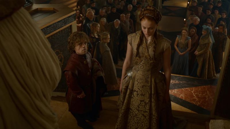 You may now cloak the bride