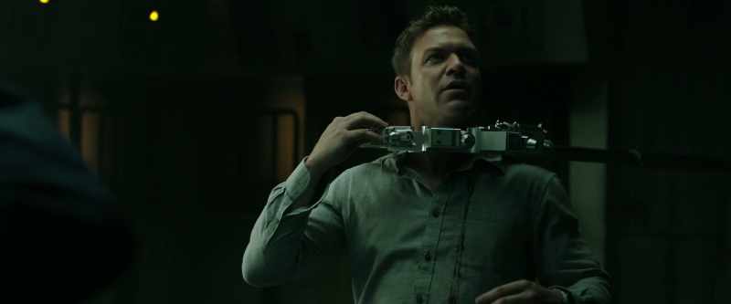 You may recognize the device around your collar, Dr. Nelson
