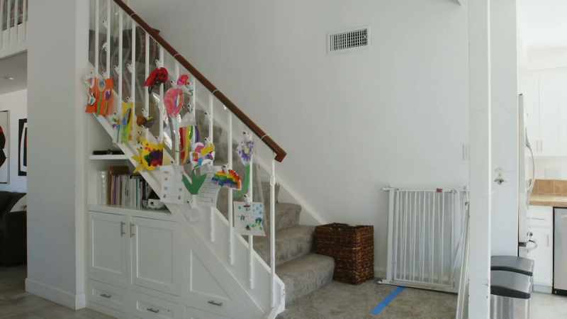 You mentioned that you worked on the staircase