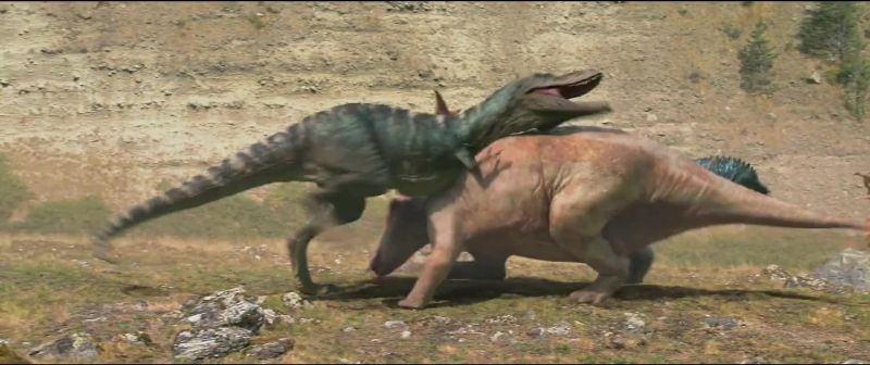 You messed with the wrong herd, lizard boy!