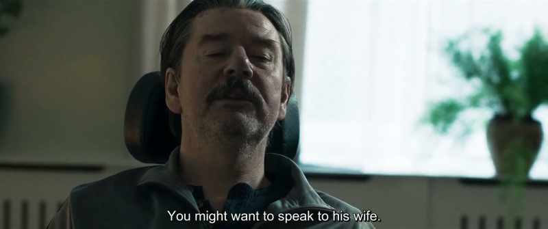 You might want to speak to his wife