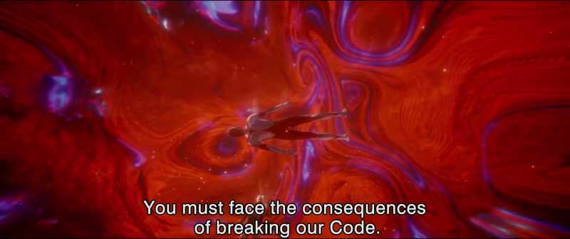 You must face the consequences of breaking our Code