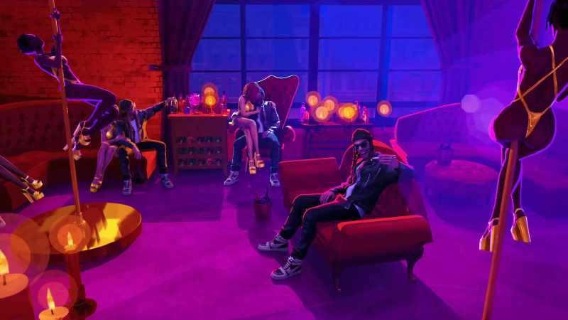 You need, like, velvet couches, soft lighting