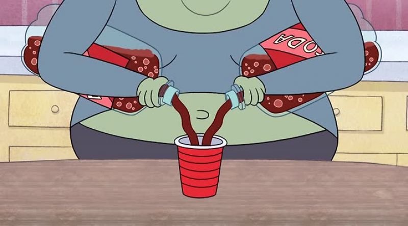 You need to scoop it. Scoop it