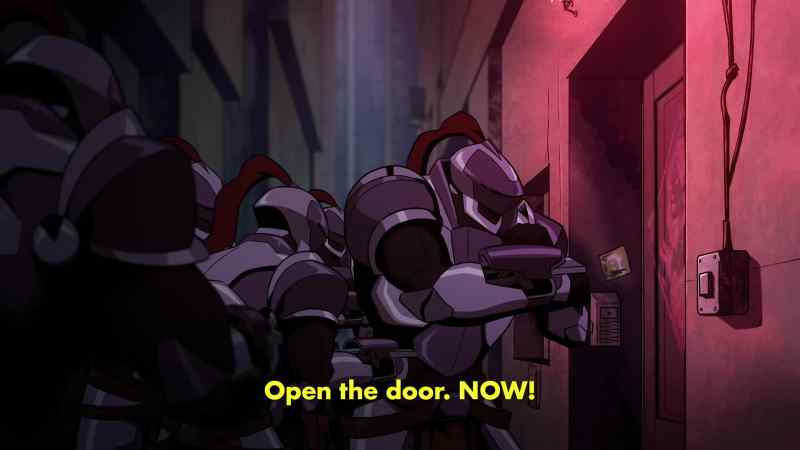You need therapy. - [loud knocking on door]