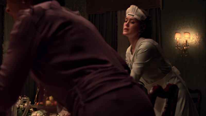 You needn't, ma'am. I can manage myself