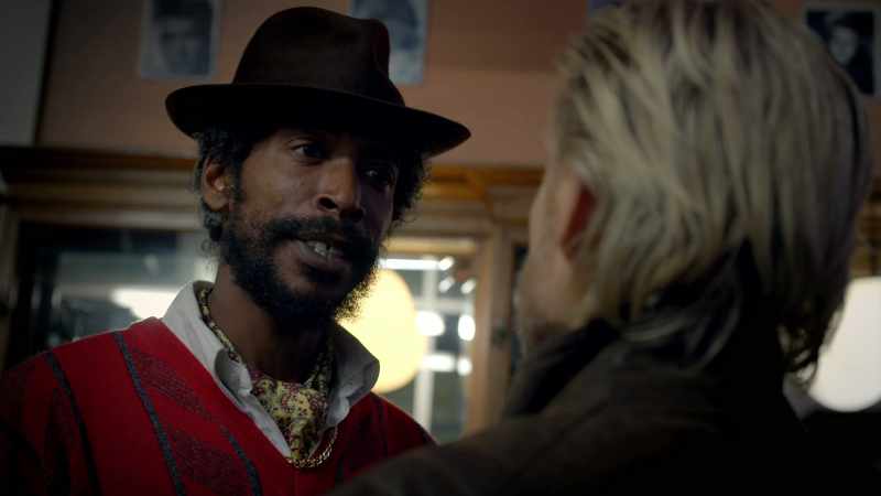 You never ask him name, you never shake him hand