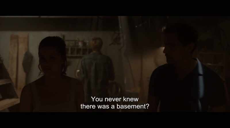 You never knew there was a basement?